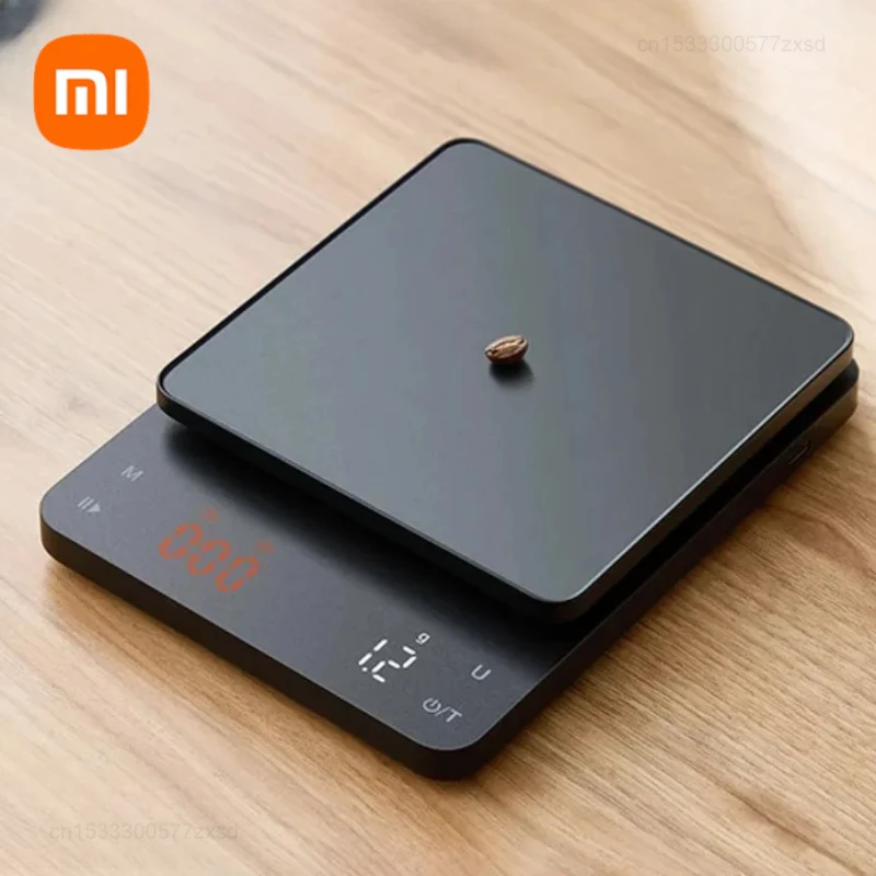 Xiaomi SENSSUN Electronic Scale High Precision Two Timing Modes Rechargeable Digital LCD Touch Pad Key Long Endurance Waterproof