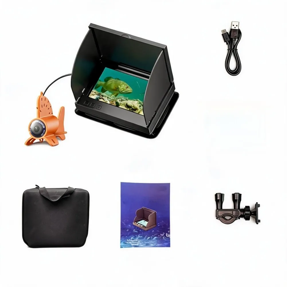 For Deep Sea Exploration Ice Fishing Camera For Effective Night Fishing Black Underwater Fish Detection Device
