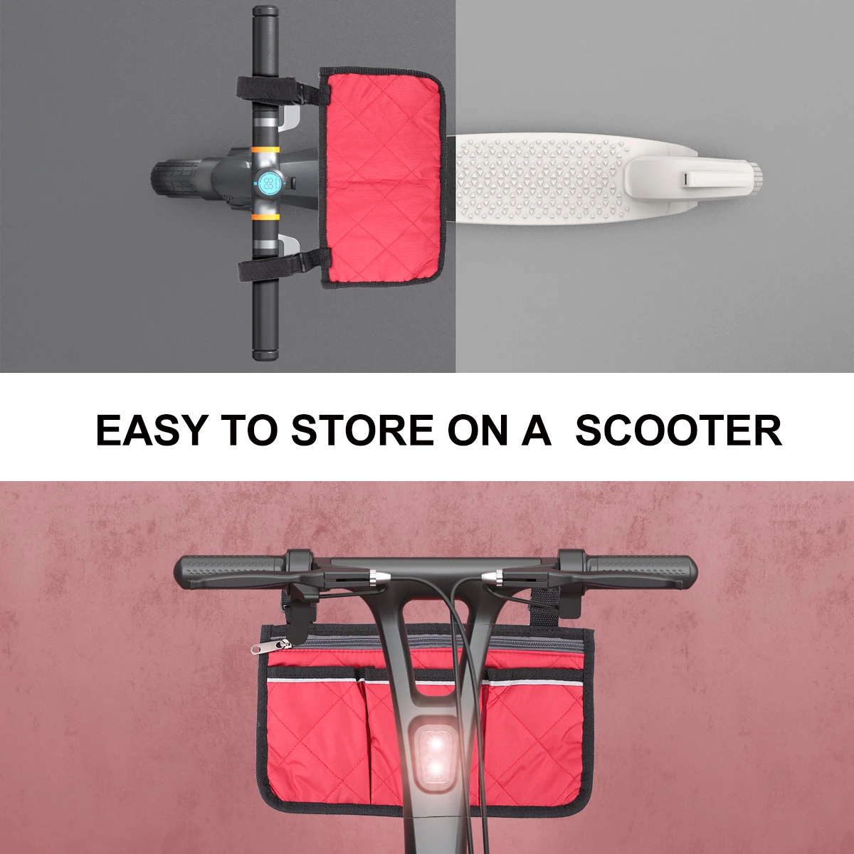 

1Pcs Wheelchair Side Storage Bag Multi-Pockets Organizer Durable for Walker Mobility Scooter Side Storage Bag