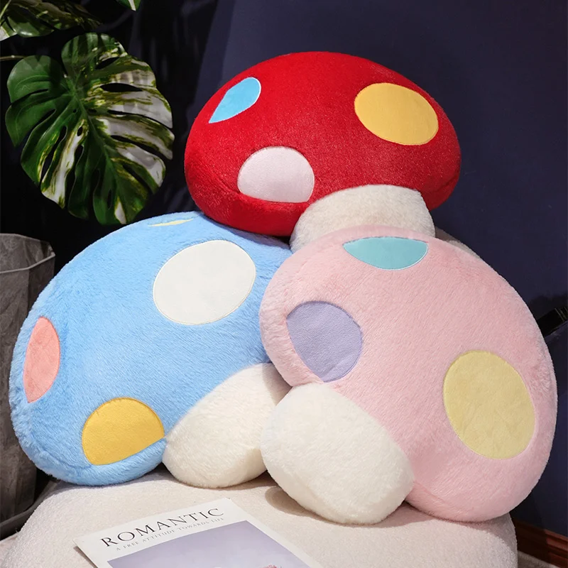 Soft And Adorable Dopamine Plush Toy Creative Cartoon Stuffed Pillow Gift For Your Little Ones Plush Mushroom Doll