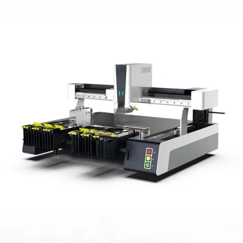 

T2 Small Desktop Patch Machine Automatic Double Vision Patch Machine Research and Development of PCB Proofing