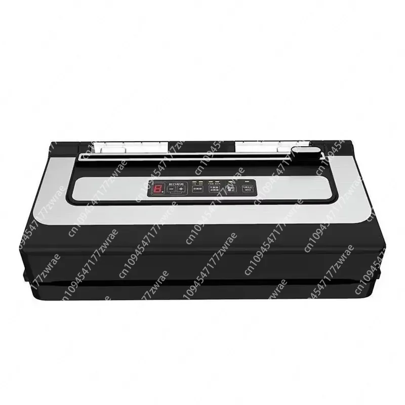 Fully Automatic Vacuum Sealer Machine LED Indicator Lights Dry Moist Food Sealer Bags Pneumatic Glass Foil for Textiles
