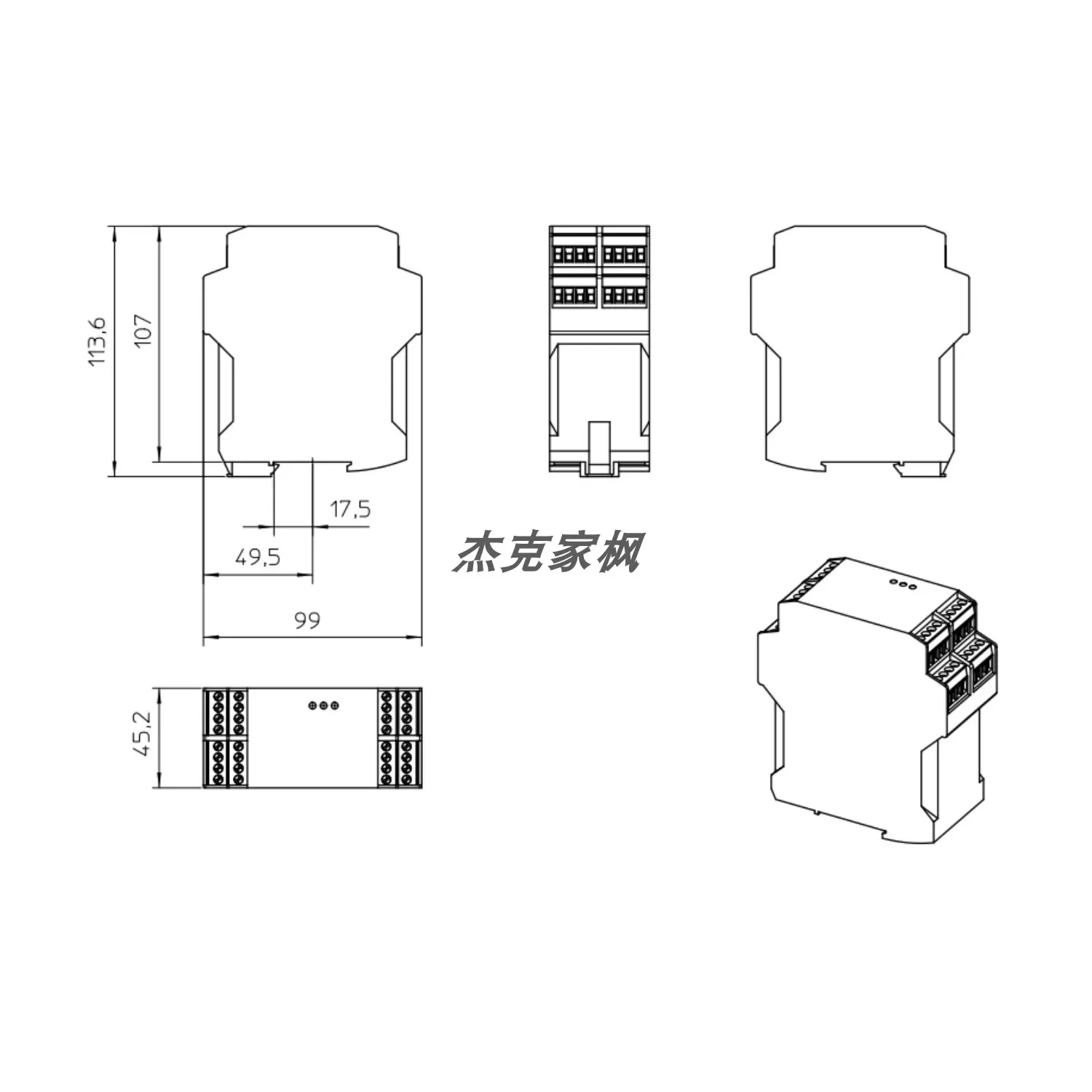 2963912  PSR-SCP-24UC/ESAM4/8X1/1X2 Safety Relay, New Origi--nal