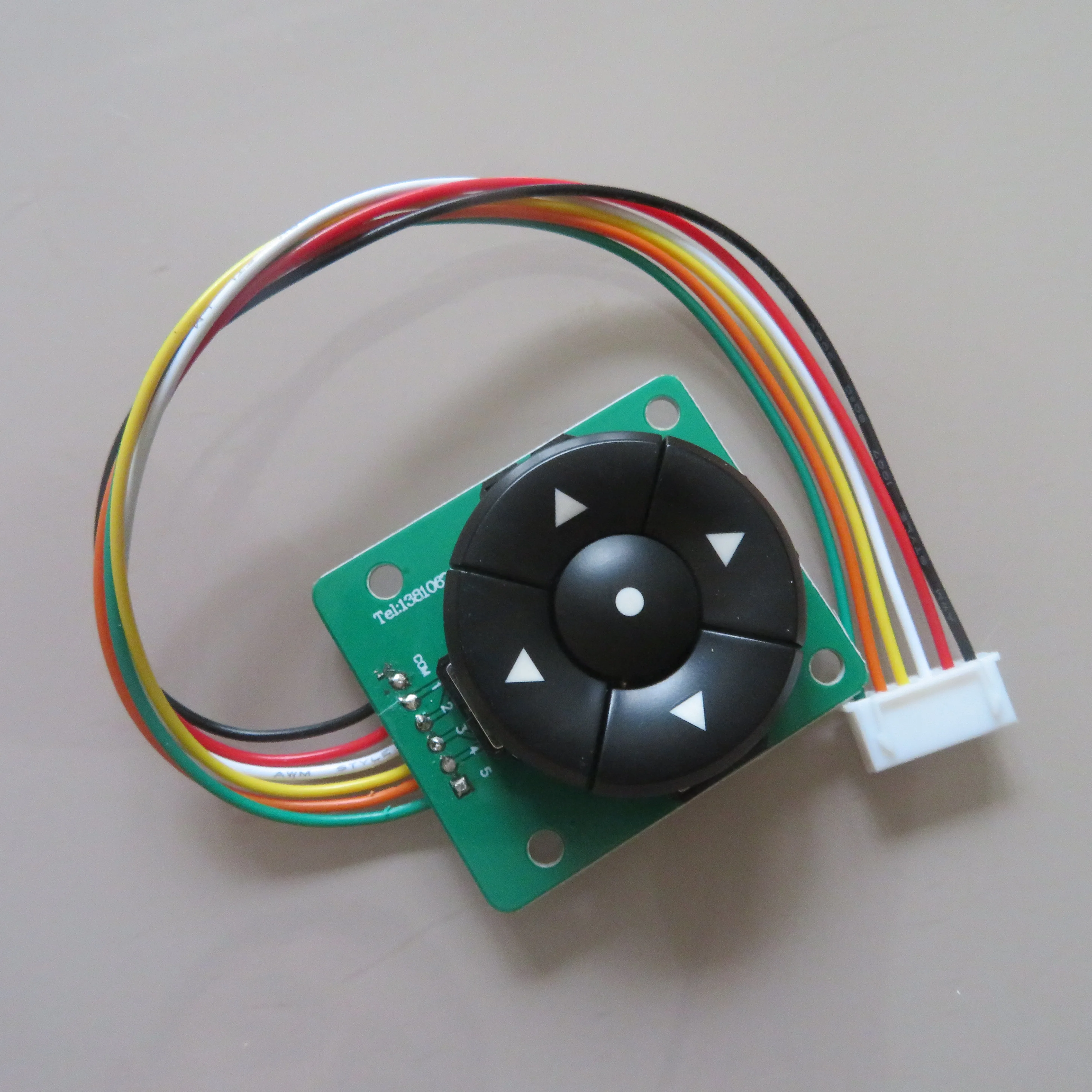 1 set 5 way direction ON BOARD with cable cover cap push button Tactile Tact mini Switch Taster schalter