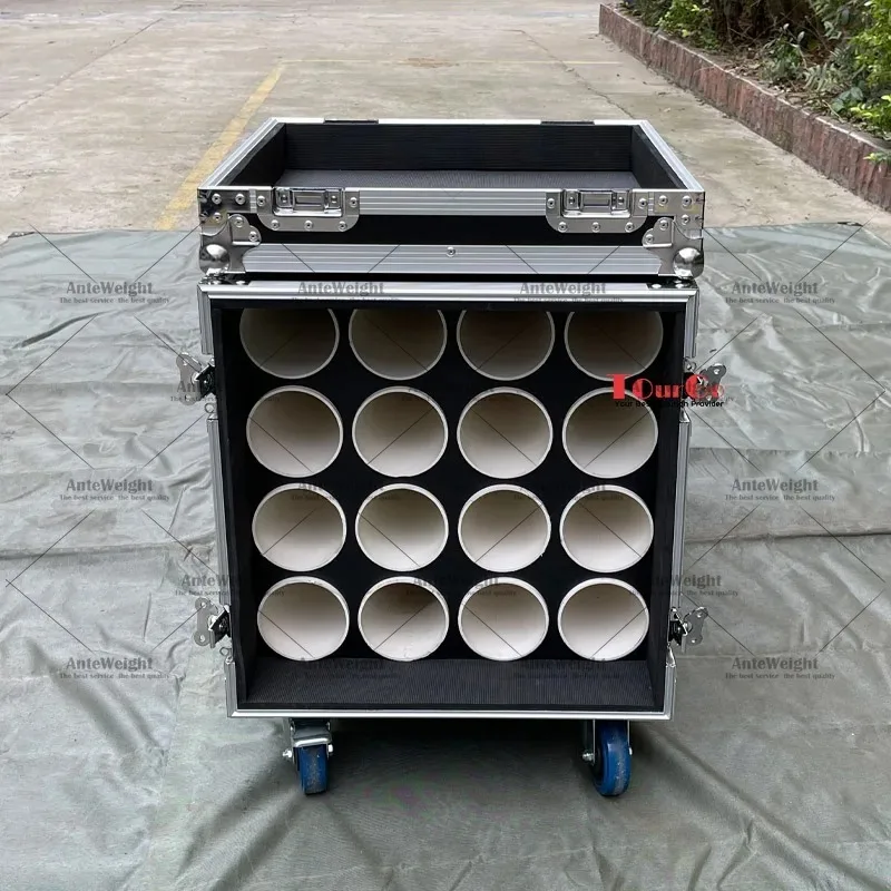 Microphone Transport Box Mic Stand Road Case for 16 Tripods