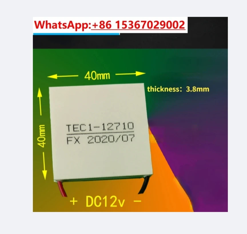 

Полупроводниковый холодильный чип, охлаждающий лист, таблетки, термоэлектрический лист, модуль генератора для винного холодильника, морозильной камеры, охлаждение автомобиля