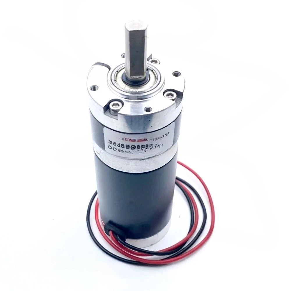 38MM Planetary Brushed DC Gear Motor 38PG38S 8MM Shaft DC 12V/24V High torque Low Speed Geared Motor