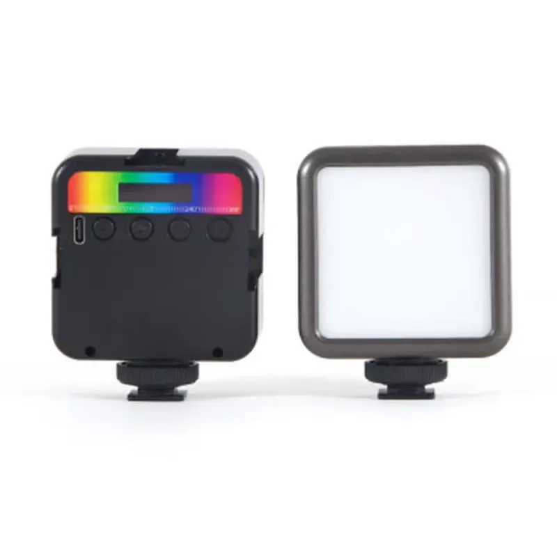 Professional RGB LED Video Light: Portable high color rendering index fill light with adjustable brightness, suitable for