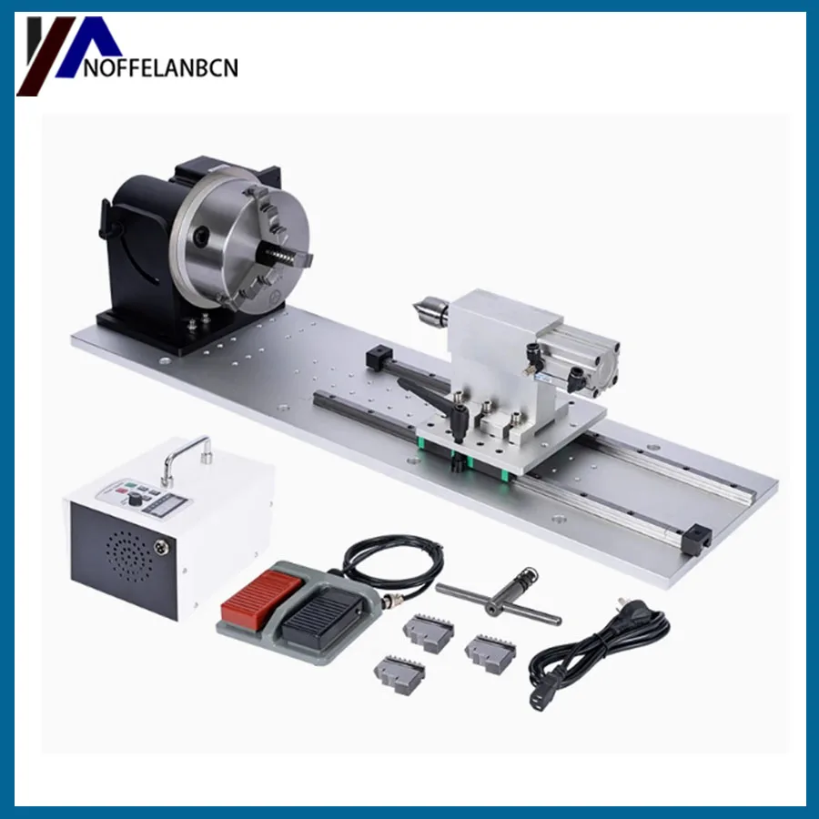 Laser welding, argon arc welding, CNC indexing rotary table, handheld welding positioner, pneumatic tailpipe flange welding