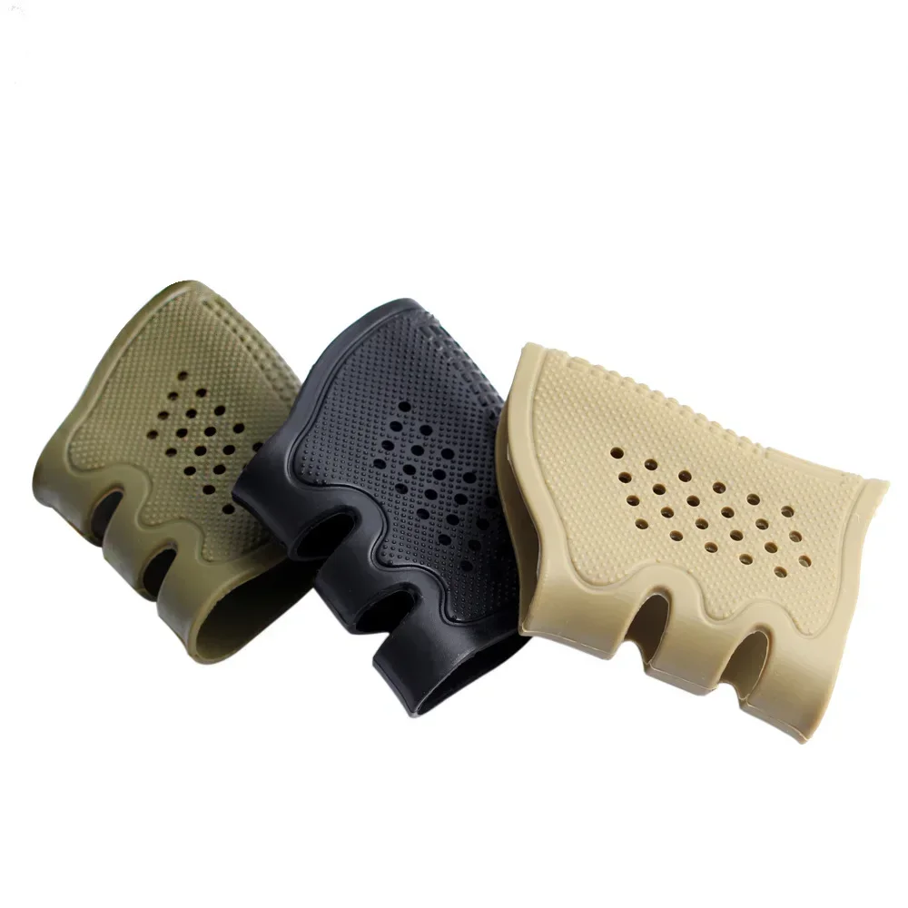 Anti Slip Rubber Grip Holster Pistol Handgun Grips Glove Sleeve Protect Cover Hunting Gun Accessories