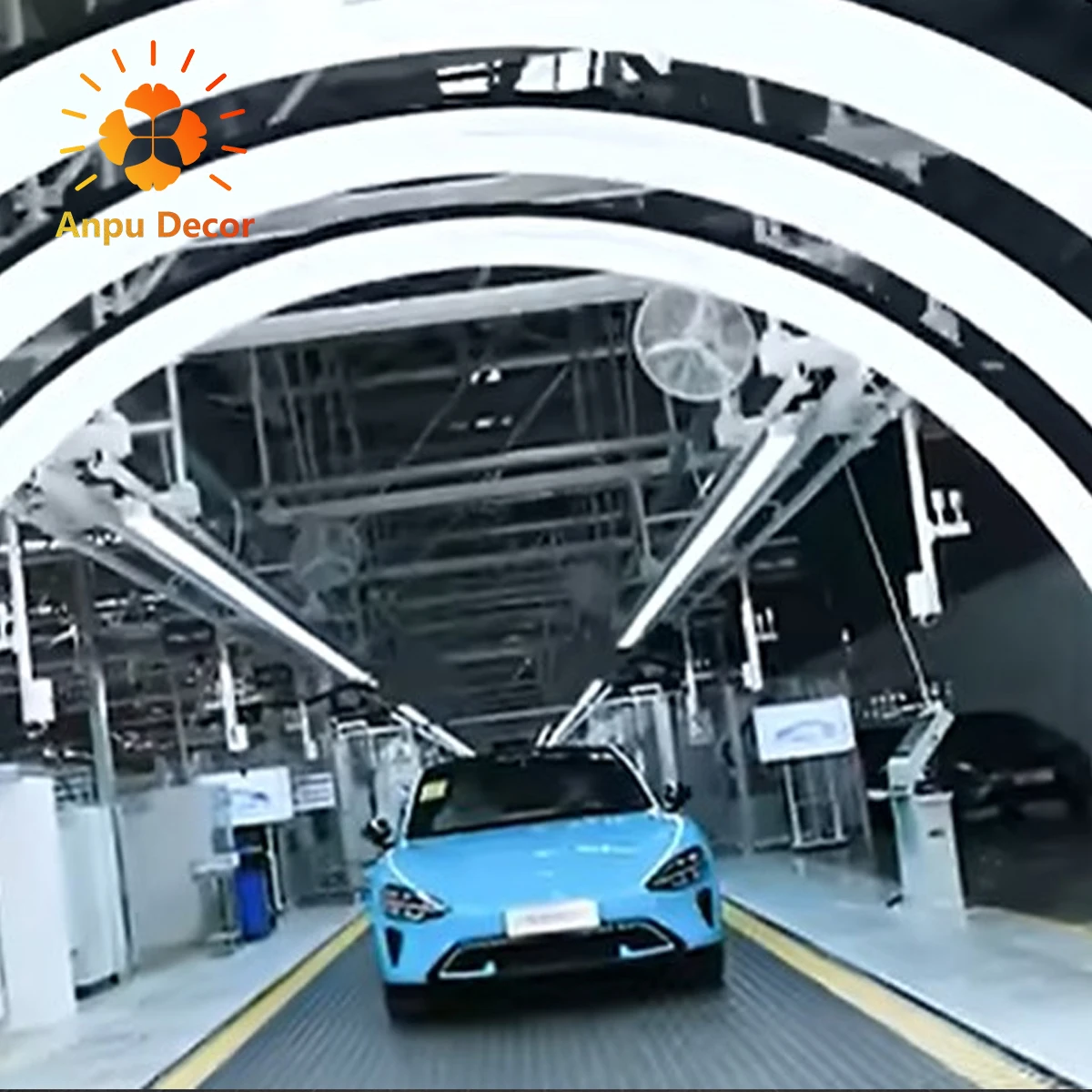 أضواء ورشة عمل السيارات Led فحص ضوء السيارة بالتفصيل ضوء نفق Led وصالة عرض السيارات SGE1009B