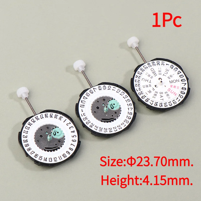 1Pc China Sunon Sl28 Sl28-6 Quartz Movement Replacement Three Hands Calendar Date A Cheap Alternative To 2115-20z Movement.