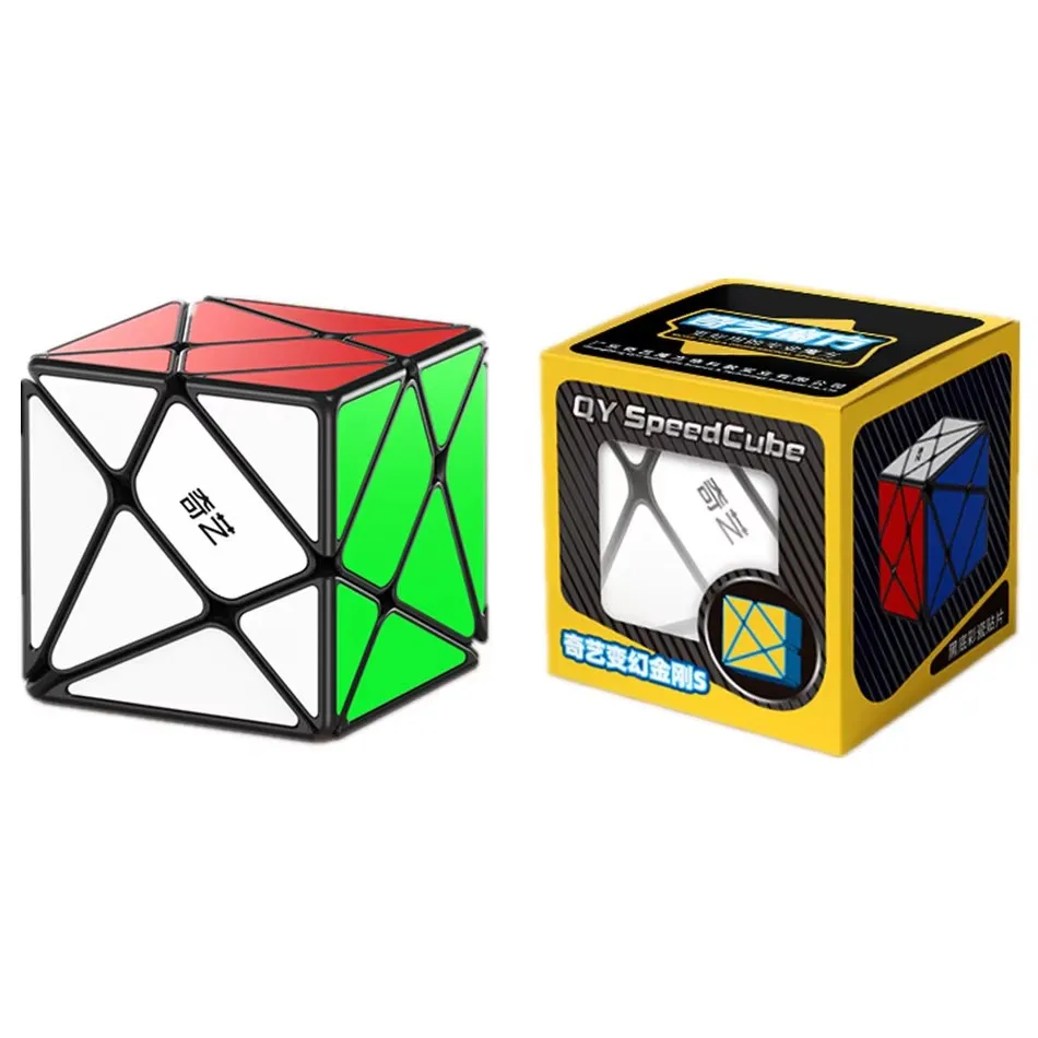 TOYESS Axis Cube 3x3 less, Cube de Vitesse 3x3x3 Cube Magique pour
