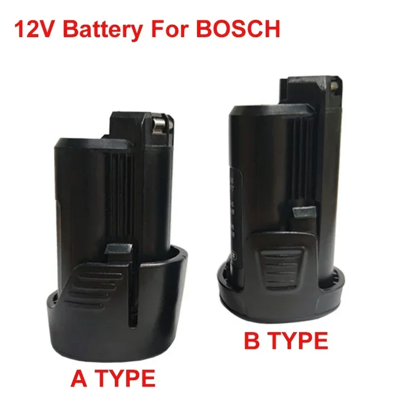 H 10.8V 12V 1500mAh 2000mAh 2500mAh Battery for BOSCH Electric drill Battery cordless Electric screwdriver polisher Batteria