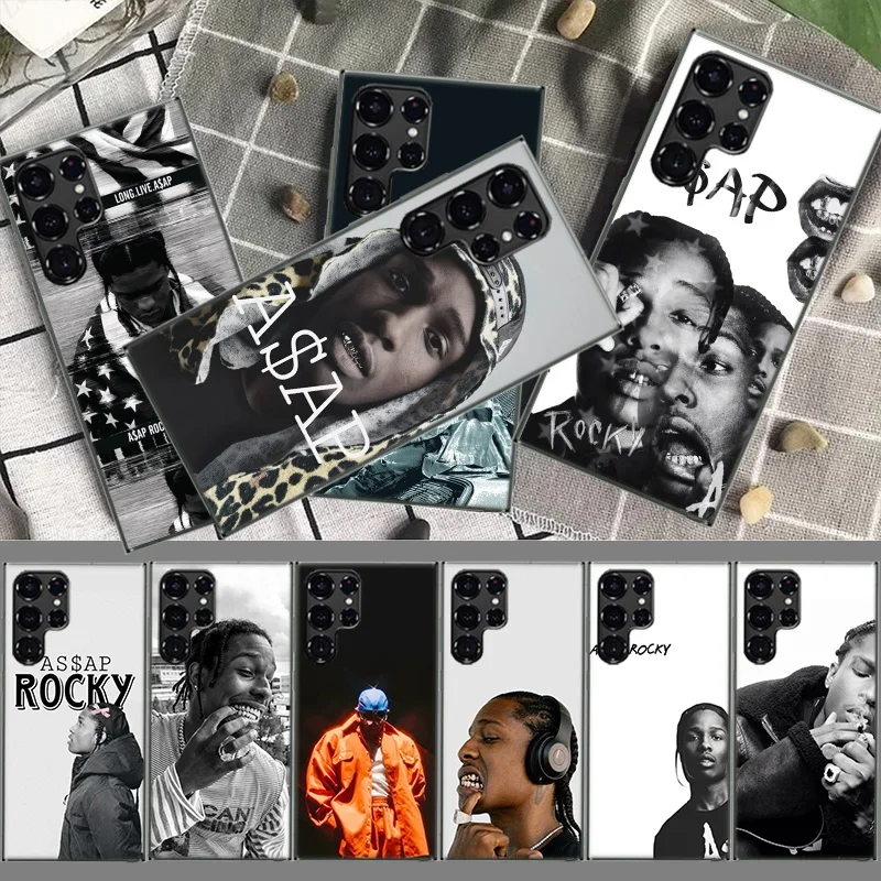 A-A$AP R-Rocky Rapper Cases Phone Case for Samsung Galaxy S26 Ultra S25 Edge S24 S23 FE S21 Plus S20 S22 S10 Cover TPU Capa Shel