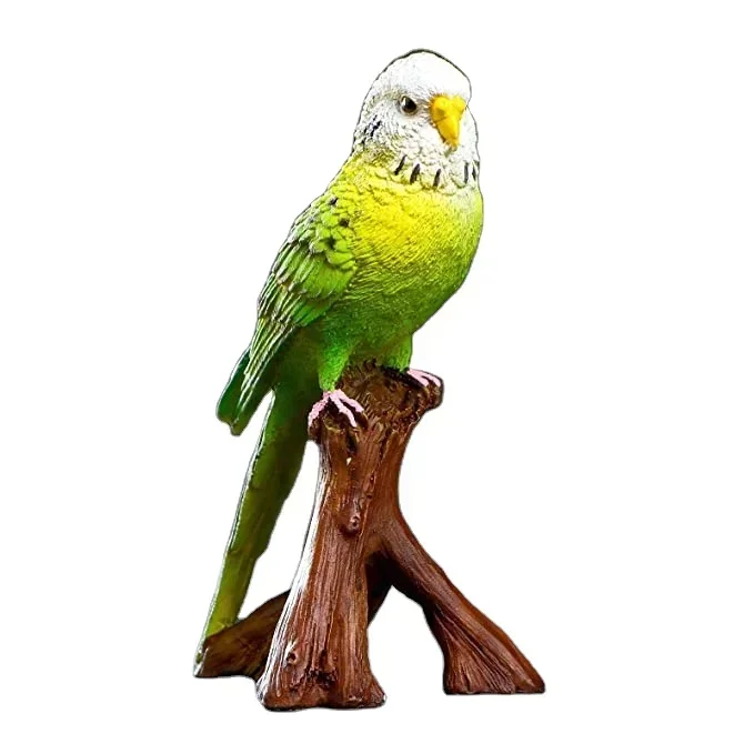 High Quality Bedroom Decor Bird Animal Tree Resin Crafts Ornaments fiberglass sculpture