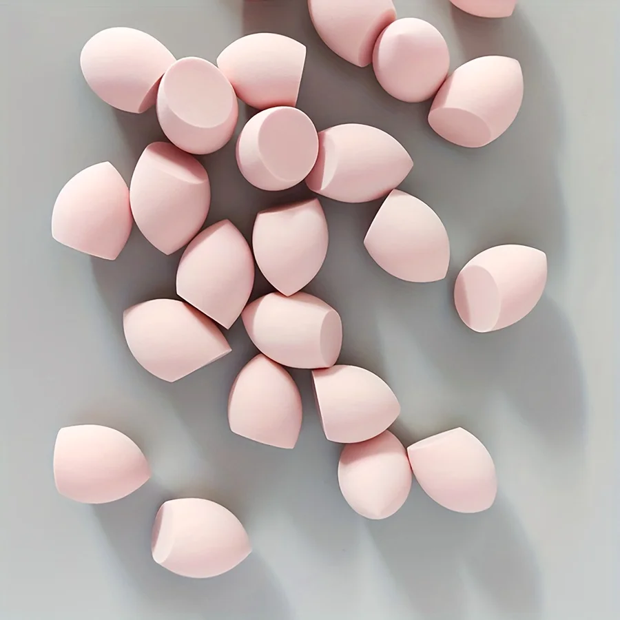 12 Stück hydrophile Schwämme – latexfreie mehrfarbige Mixer für Foundation/Creme/Pulver |   Reiseset für alle Hauttypen