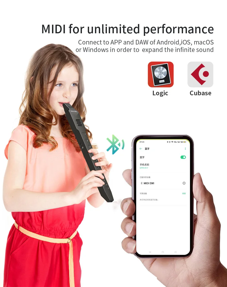 Saxophone Wind instrument Mini Digital Electronic Wind instrument  Musical Instrument