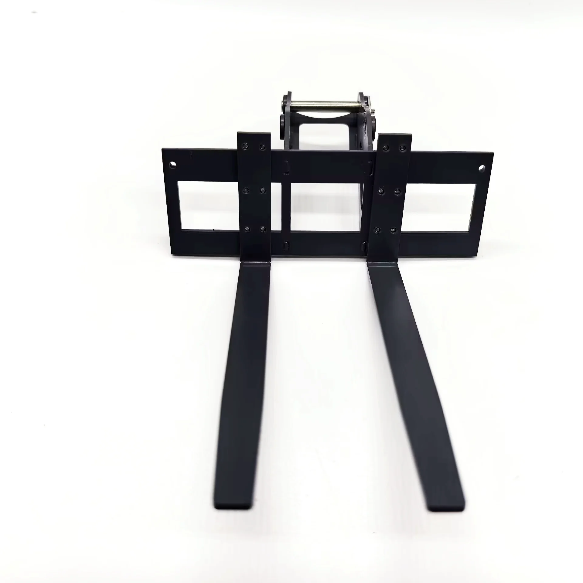 RC 1/14 Metal Non-powered Fork Spare Parts for Tamiya Hydraulic Excavator Loader Dump Truck for SCANIA MAN Tipper DIY Parts