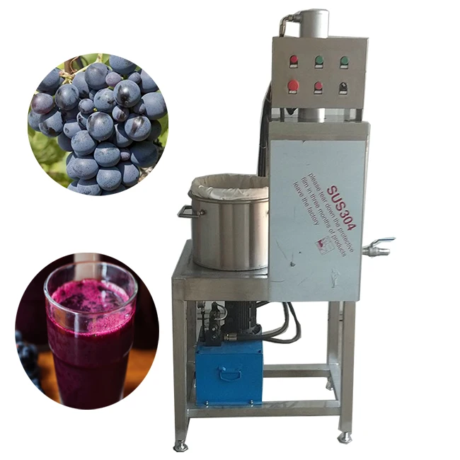 Commercial hydraulic juice press machine Honey press machine Grape pressing machine