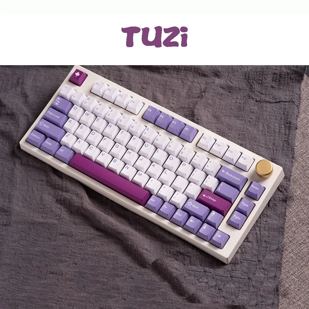 GMK Tuzi Keycaps, perfil cereja, Doubleshot ABS, 172 teclas para teclado mecânico interruptor MX