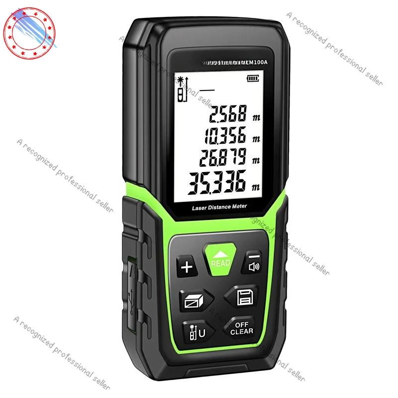 Mini Laser Rangefinder Infrared Measuring Instrument Room Measuring Instrument Laser Ruler Intelligent Electronic Ruler