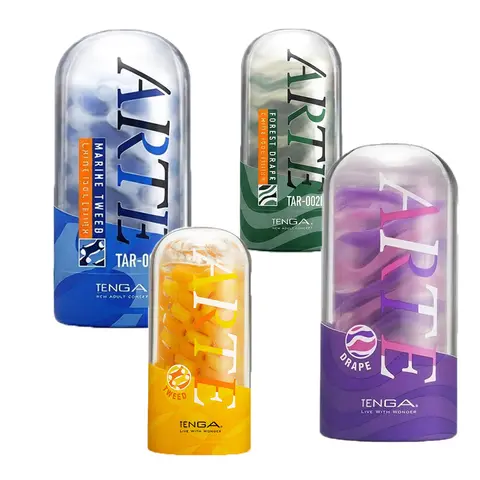 TENGA  ARTE Sucking Masturbation Cup for Male Adult Products Masturbator Real Vagina Concealed ARTE Vaginas Japanese Imported