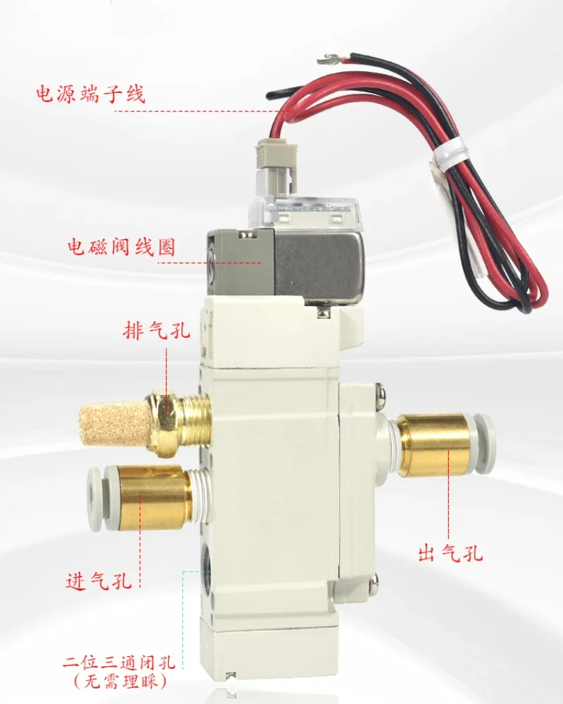 Pneumatic Solenoid Valve SY513-5LZD-01 Two Position Three-way SY313/713-4/5GZD/DZD-M5/02