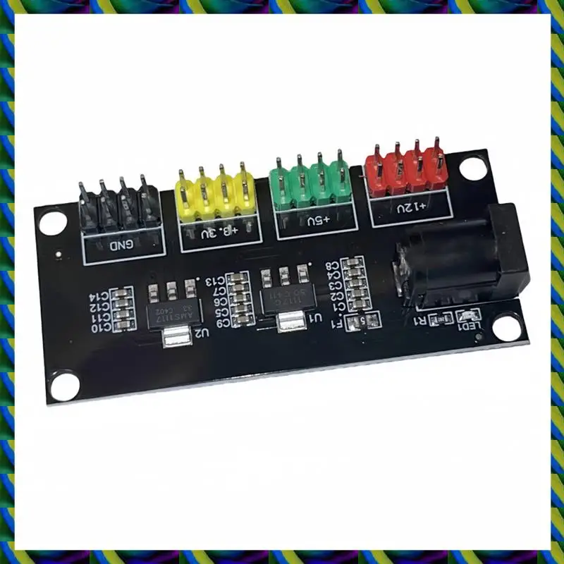 Ежедневный многоканальный модуль преобразования выходного напряжения Модуль преобразования напряжения 3,3 В 5 В 12 В