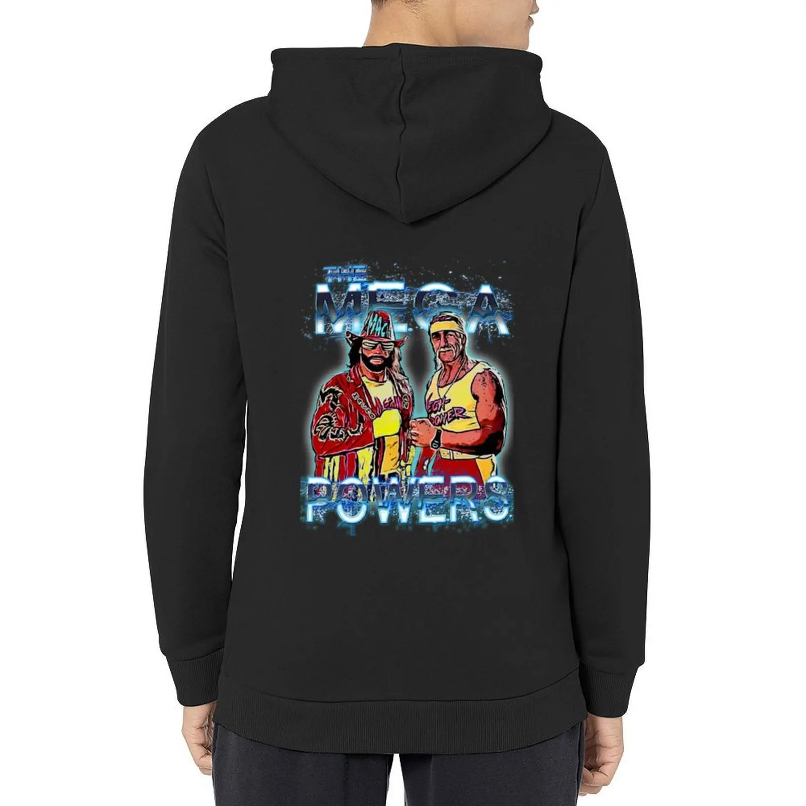 

The Mega Powers the Mega Powers Hoodie men's winter sweater korean style clothes men clothes autumn graphic hoodies