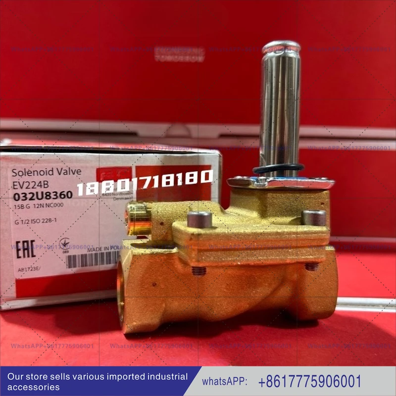 EV224B pilot-operated two-position two-way solenoid valve 032U8360/8361/8363/8364 genuine