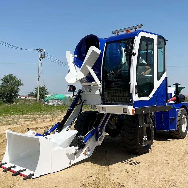 YG Factory Price Concrete Mixer Machine Self Loading Concrete Mixer 4 m³ New Machine for Sale