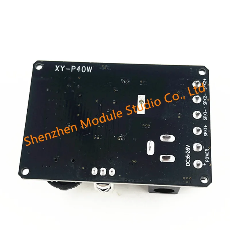 40Wx2 Stereo For BT-compatible 5.0 Power Amplifier Board Module DC 12V/24V High Power Digital Amplifier XY-P40W