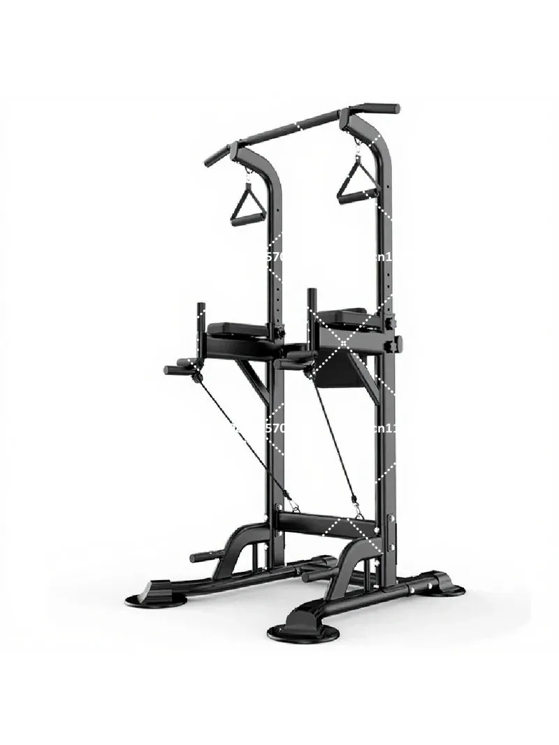 Folding Horizontal Parallel Bar for Home Gym, Indoor Floor Pull-up Double Bar, Fitness Strength Training Equipment