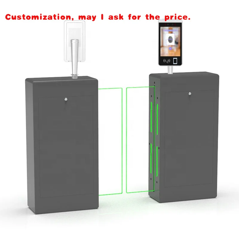 

custom.Newly Designed 900mm Lane Width Face Recognition Turnstile Full Height Turnstile Sliding Barrier Gate Disabled Turnstile