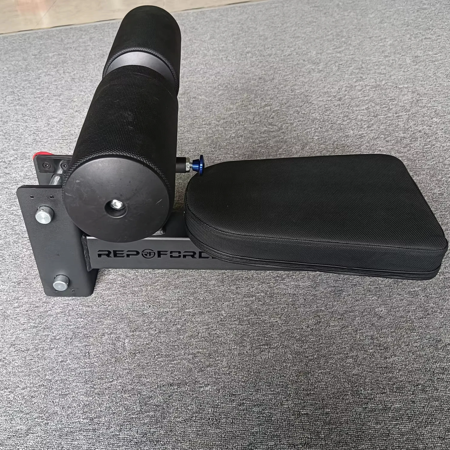 Bird Leg Block Leg Squat Rack Attachment with Foam Roller for High Intensity Training and Workouts