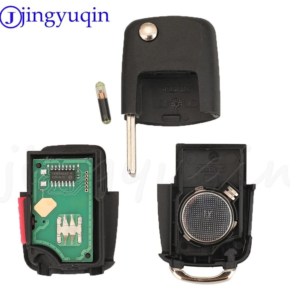 Jingyuqin 1J0959753T Smart Remote Car Key 315Mhz ID48 For VW Volkswagen Beetle Golf Jetta GTI Passat Key FOB Transmitter Control