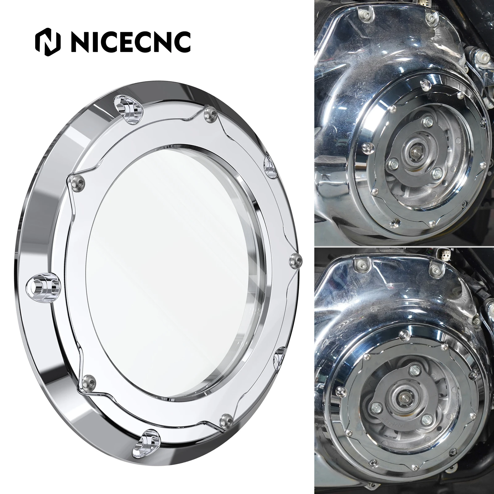 

Для Harley Road King FLHR/XS Street Glide FLHX/S Road Glide FLTRX/S Ultra Limited 2017-2024 прозрачная крышка сцепления 25700388