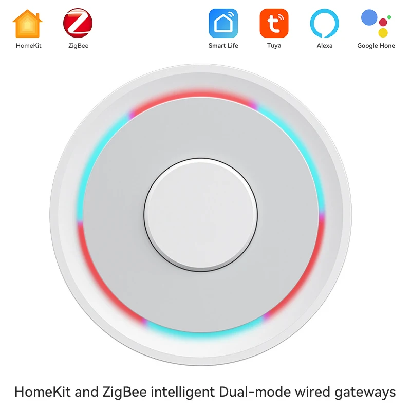 Tuya Zigbee inteligentna bramka Homekit bezprzewodowy koncentrator przewodowy do Apple Alexa Google Home inteligentny zestaw do łączenia bramy