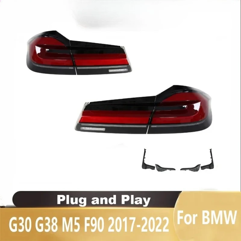 

Car Accessories LED Tail Lights For BMW G38 G30 530 540 M5 F90 2017-2022 Rear Lamps DRL Plug And Play Flashing Steering 2PCS/SET