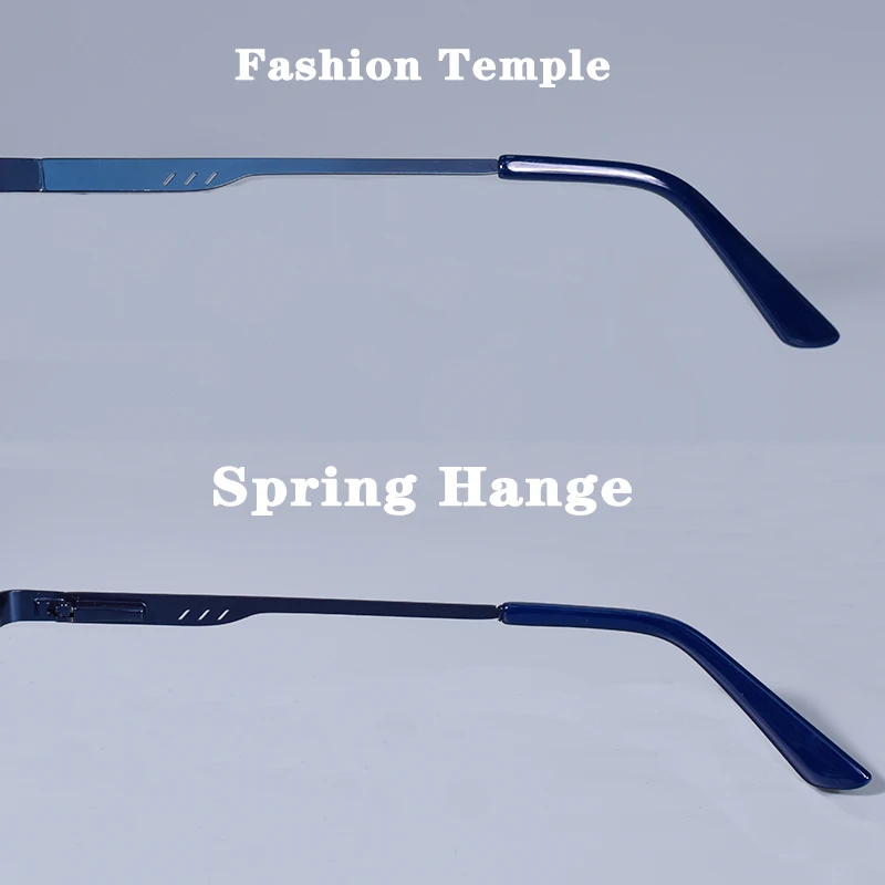 Mai Blume Vollformat Metall Lesebrille Für Männer Oversize Brillen Männer Platz Anti Blaues Licht Brillen + 75 + 125 + 175 – Detail 20