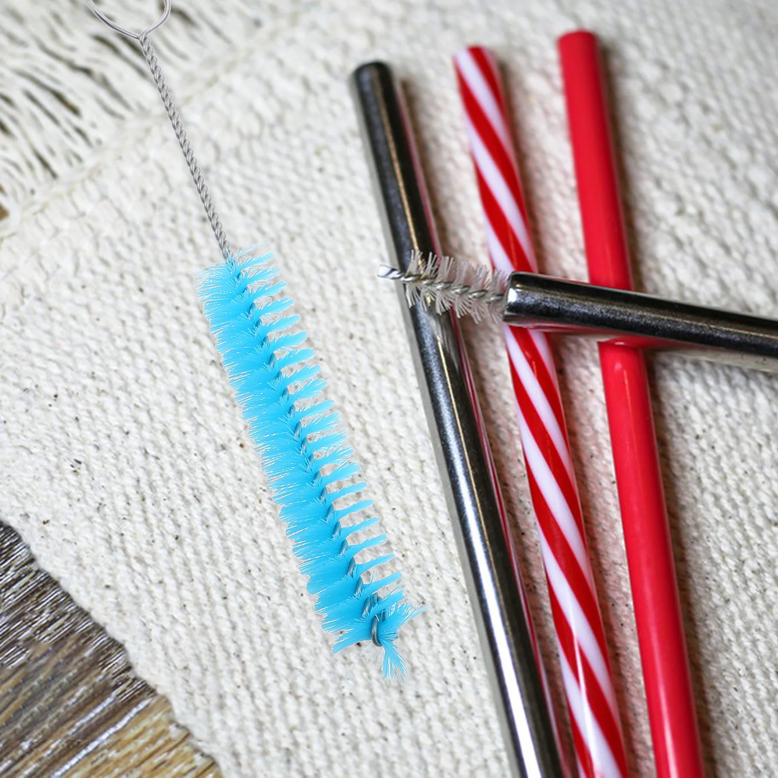 

2Pcs Supplies Cleaning Brush Set Dual Head Design Thorough Tube Cleaner Stainless Steel Brush Cleaner Supplies