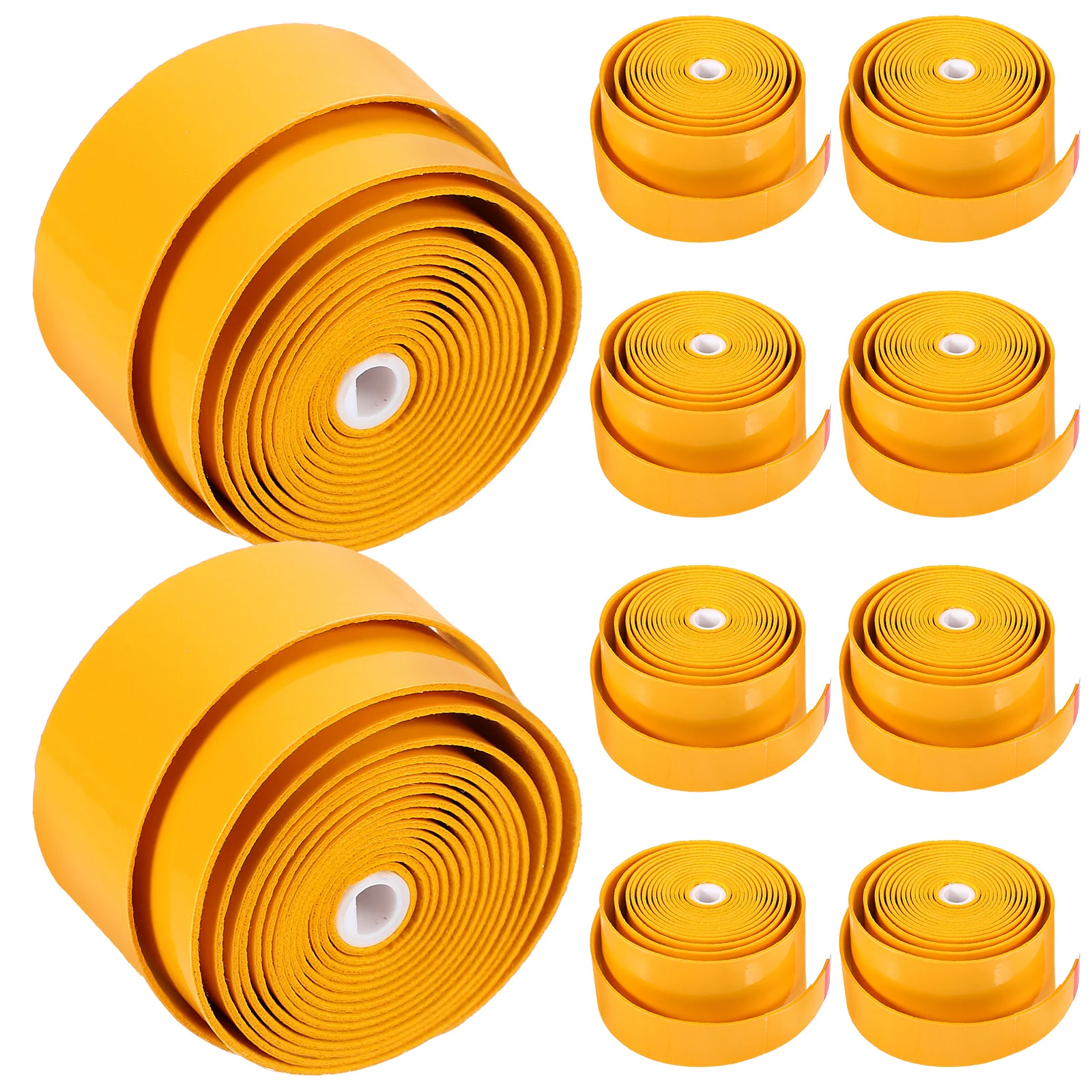 

10 Pcs Sweatband Badminton Racket Grip Overgrips Tennis Anti-skid Tape Absorbent