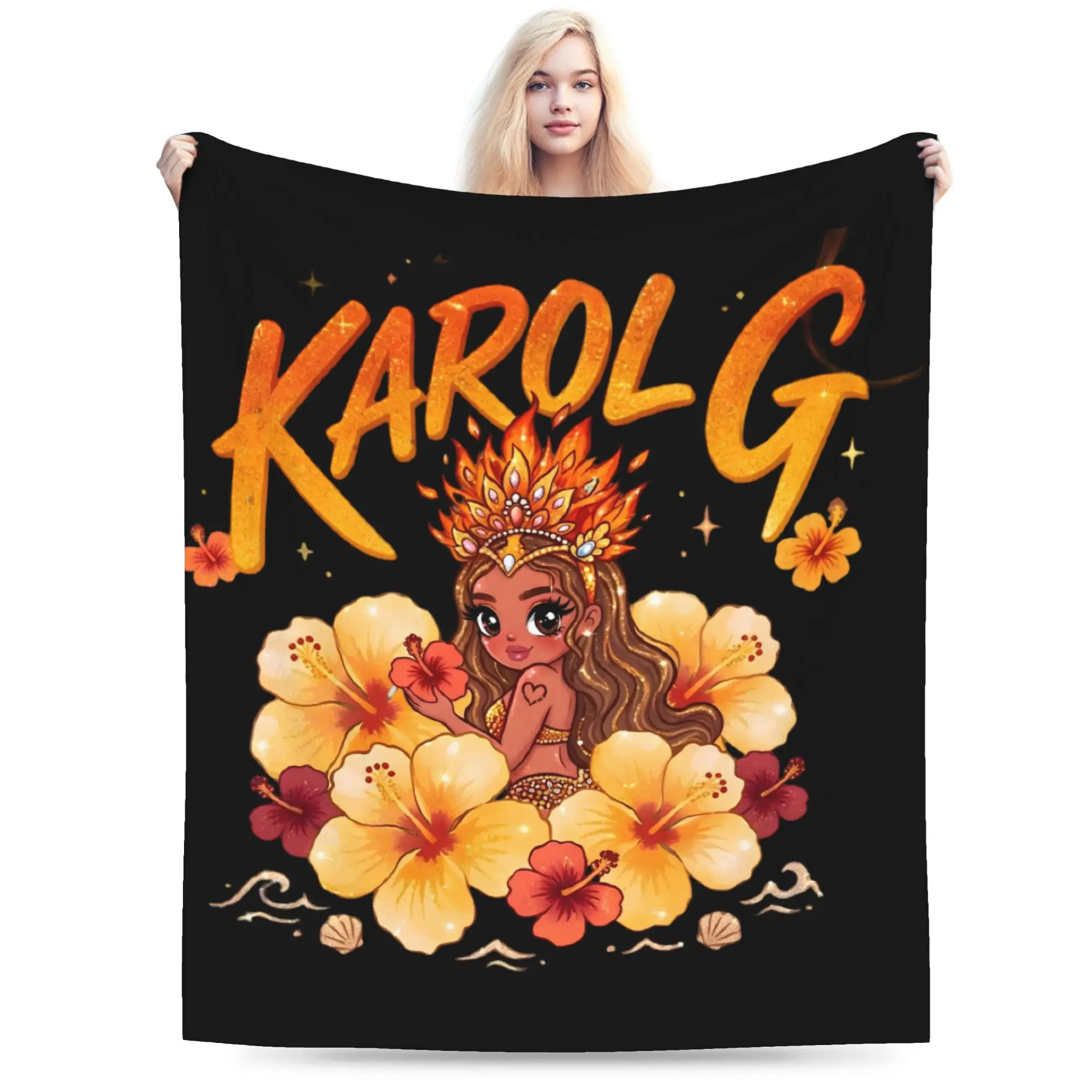 No Me Arrepiento De Sentir Tanto Karols G NMADST  Blankets Velvet  Cozy Soft Throw Blankets for Home Quilt