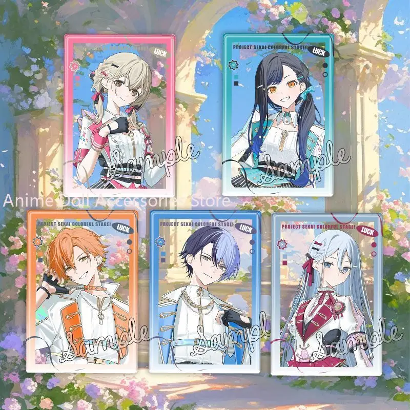 

Брелок в стиле аниме Project Sekai Shinonome Akito Kamishiro Rui, акриловая фотокарта, брелок для ключей, кулон, орнамент, подарок другу