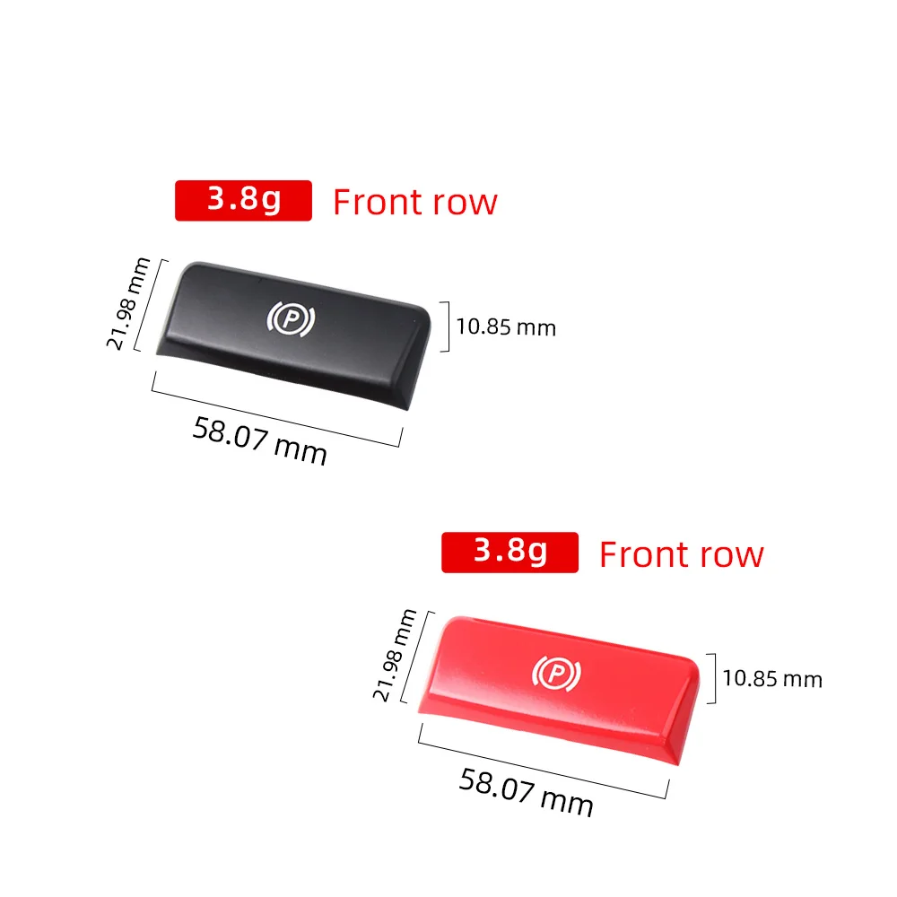 Car Parking Hand Brake Switch P Button Switch Key Cover Handbrake Knob Cap Replacement For Benz ML GL GLA SLK GLE A B class