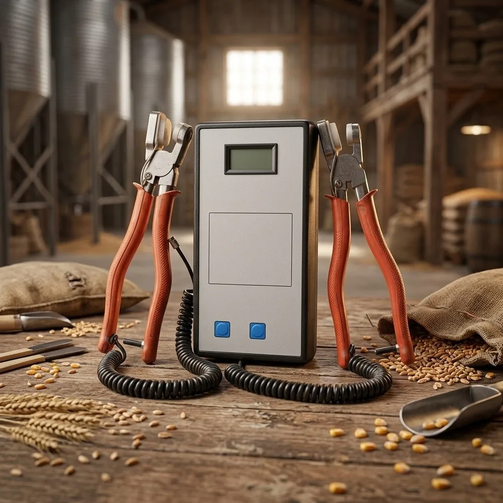 For QLY-TA Compatible Clamp-Style Moisture Tester for Corn Soybeans Rapeseed Milled Rice Japonica Indica Rice Measurement Device
