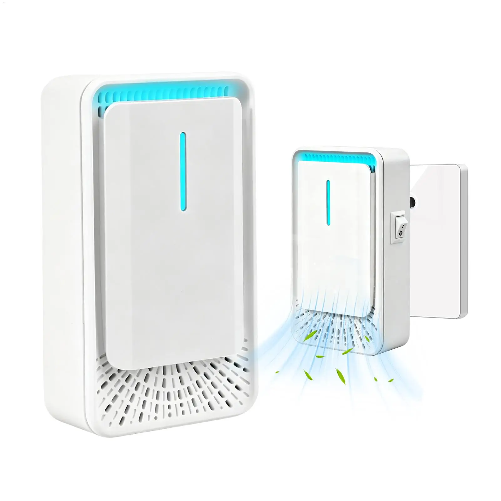 Anion Air Purifier Portable Air Purification Plug-in Negative Ion Generator Odor Eliminator moke Remover Air Freshener Indoors