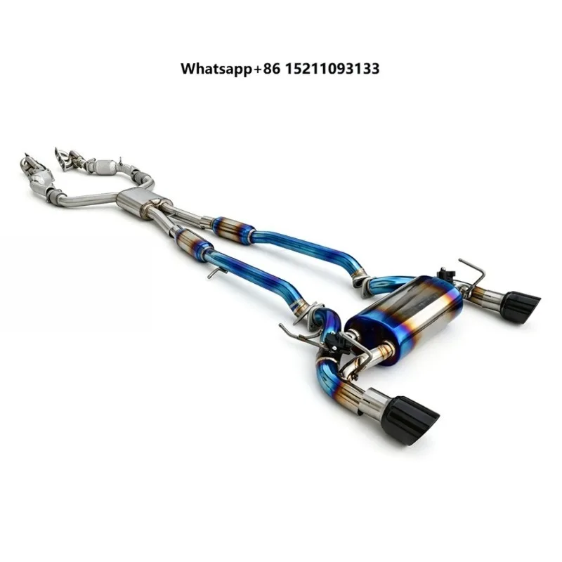 Exhaust System  Titanium Alloy Valve Tuning Exhaust, Enhancement  Car Sound