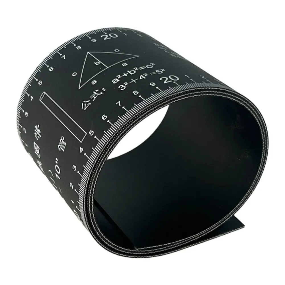 1PC PVC Pipe Diameter Measuring Tape Finely-printed Scale And Wide Measurement Range Pipe Measuring Tool For DIY Piping Work